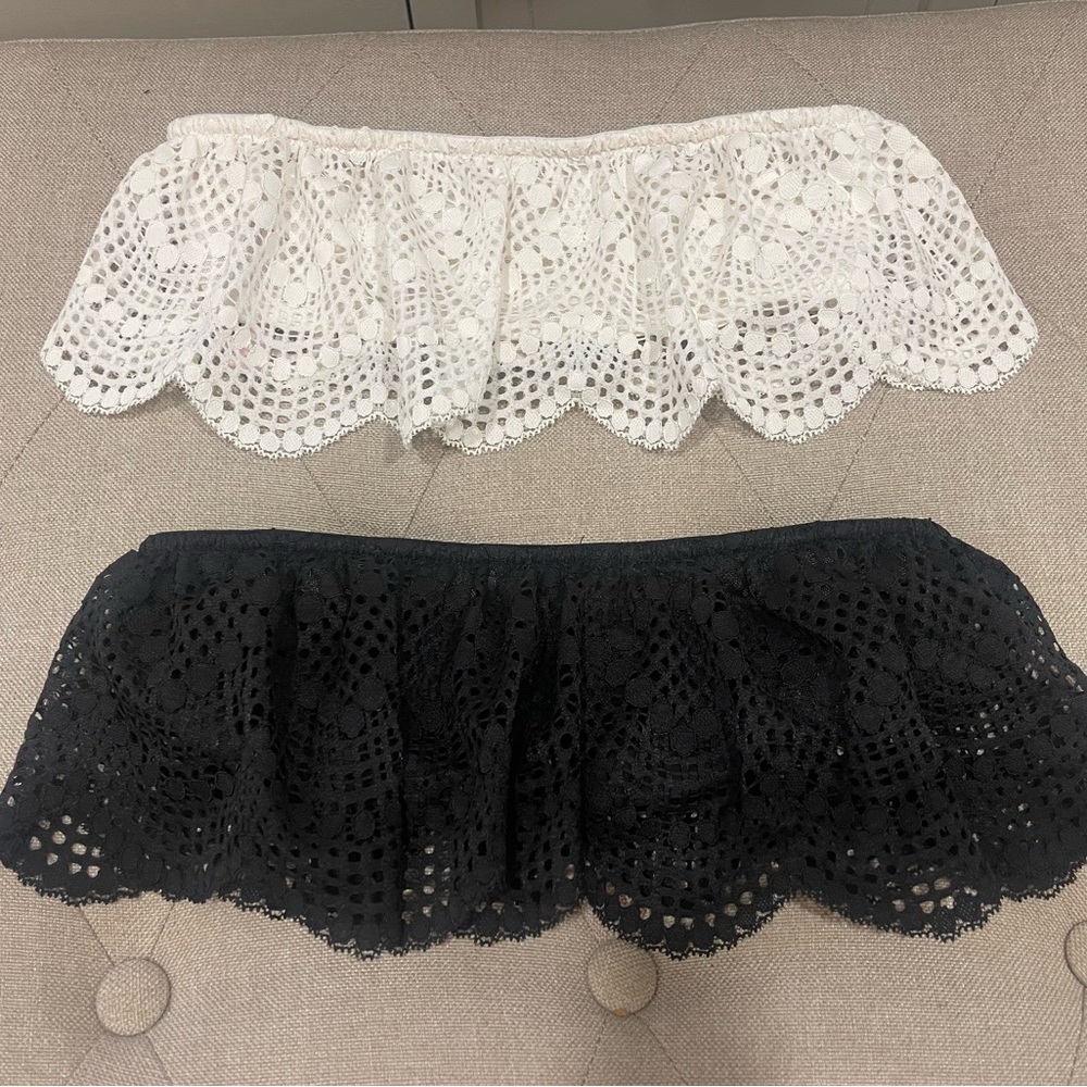 Victoria’s Secret lace bandeaus